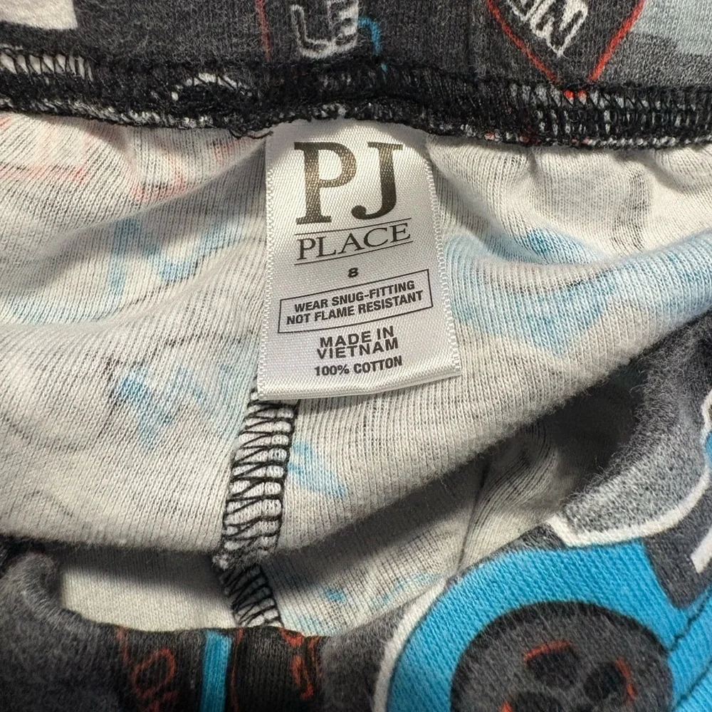 Place Kids PJ Ultimate‎ Gamer 100% Cotton Pajamas Pants Set Boys Size 8
